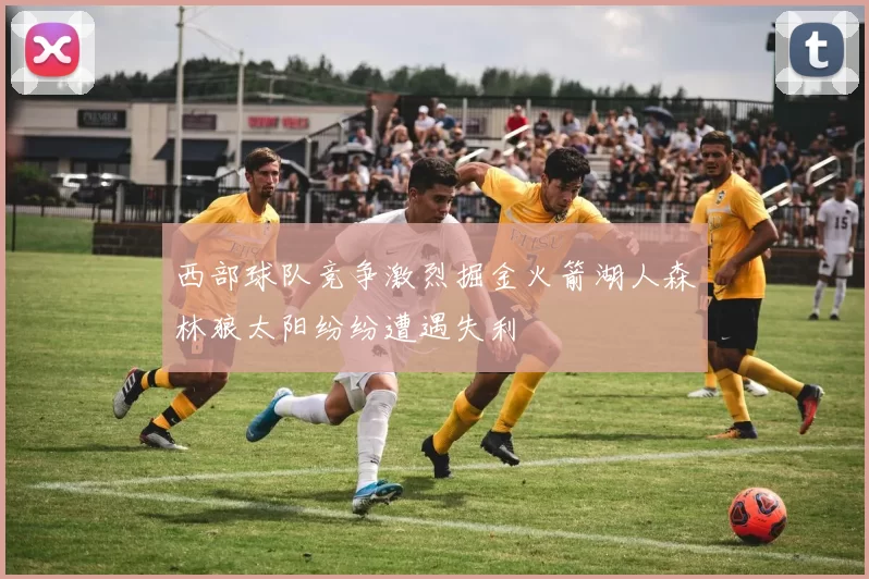 西部球队竞争激烈掘金火箭湖人森林狼太阳纷纷遭遇失利